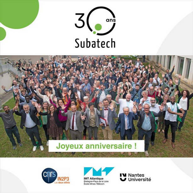 SUBATECH fête ses 30 ans ! 